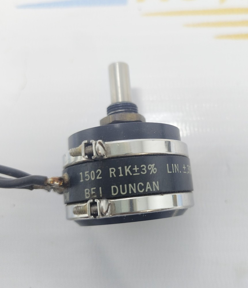 BEI DUNCAN 1502 POTENTIOMETER. 1502 R1K±3%