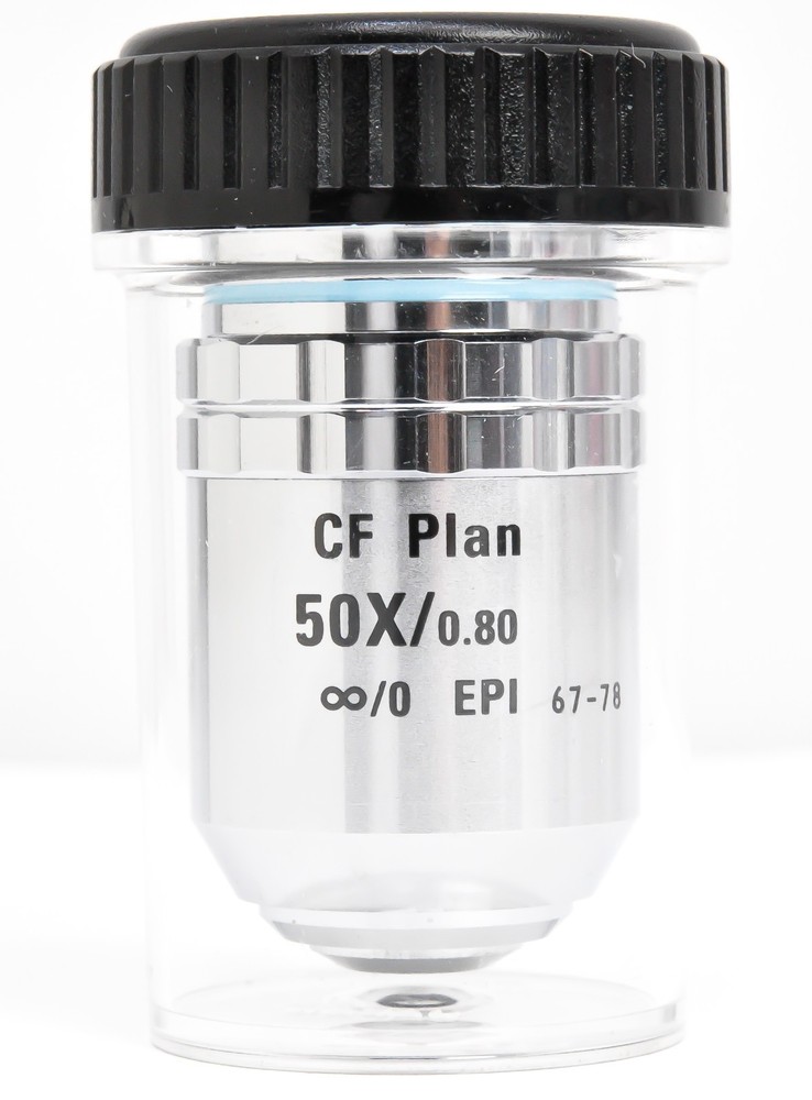 Nikon CF Plan 50x / 0.80 infinity / 0 / EPI 67-78 WD 0.54 Microscope Objective