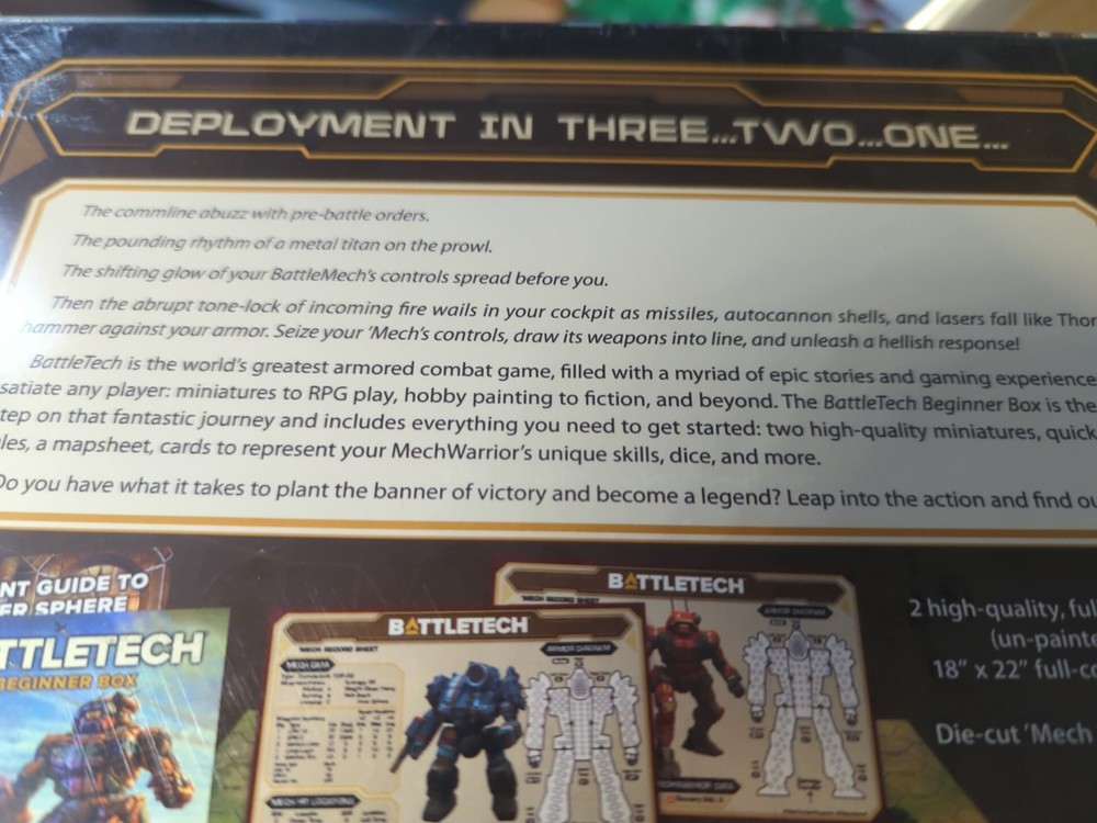 BattleTech: Beginner Box 2022 Catalyst Game Labs New Sealed