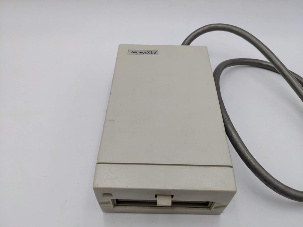 Vintage Archive XLe External Tape Drive Untested