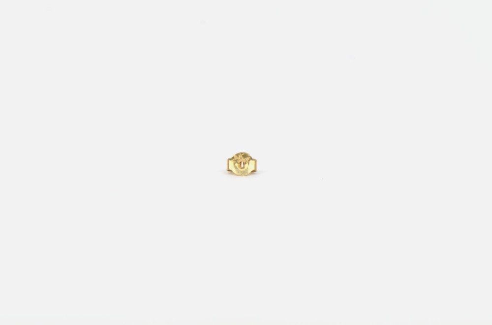 14k Yellow Gold Push Back Earring Butterfly Backing Small Medium Large-by PC!!!