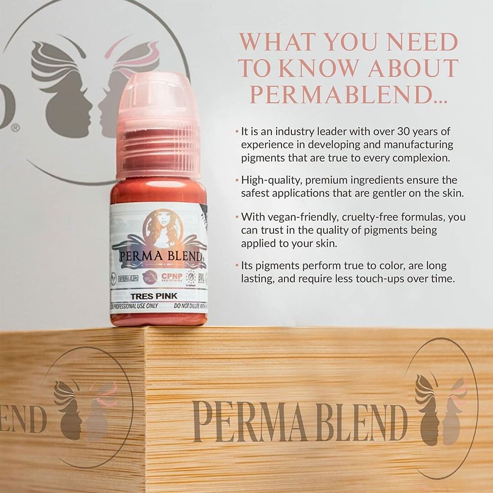 Perma Blend Permanent Makeup for Lips- Orange Crush, 0.5 oz