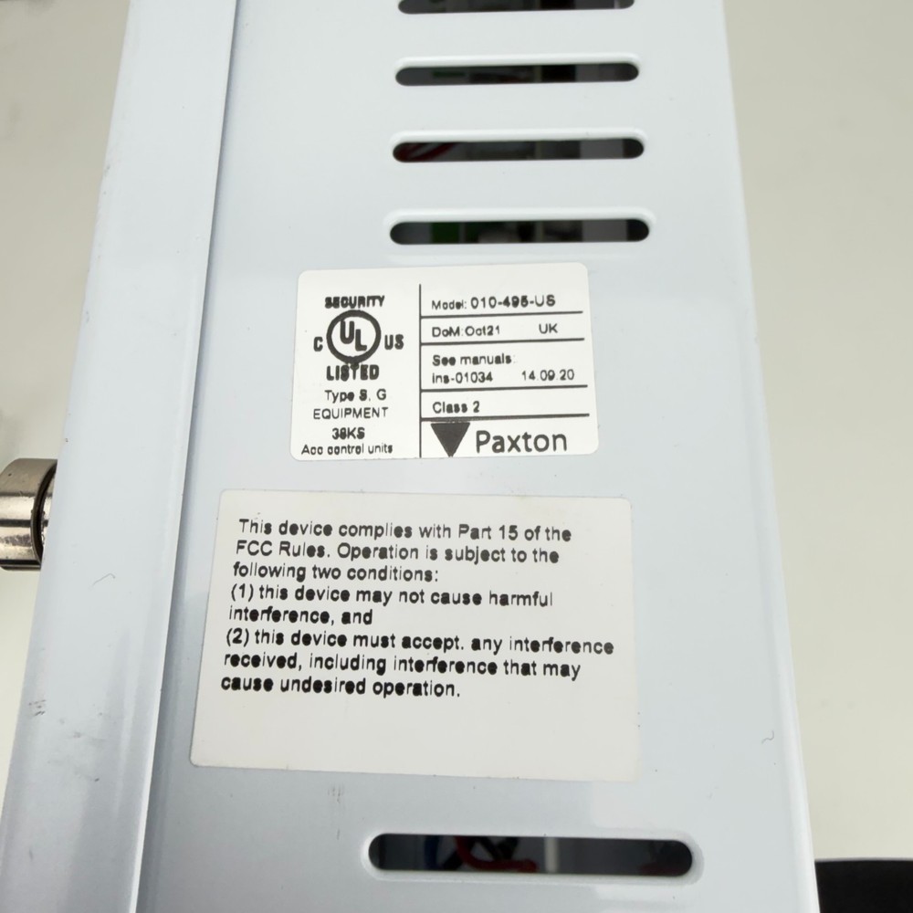 Paxton 10 Door Controller 010-495-US POE+ RTE Security Access System Wall Mount
