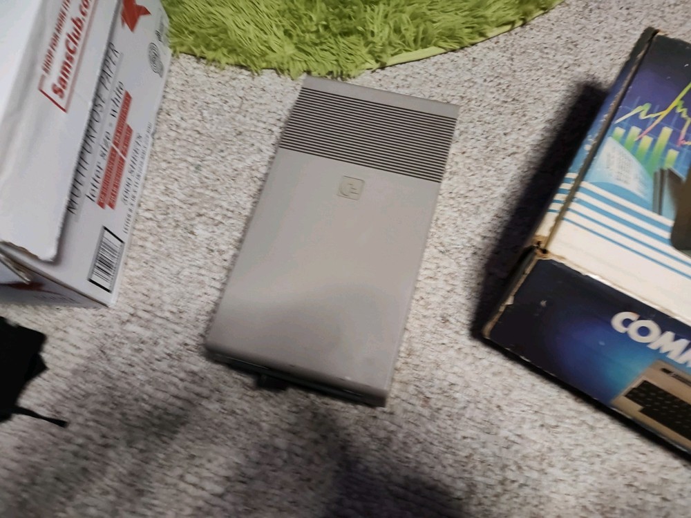 Commodore 64 With Floppy Disk Drive Attachment And Box Included