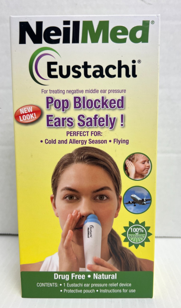 NeilMed Eustachi Pop Blocked Ear Safely