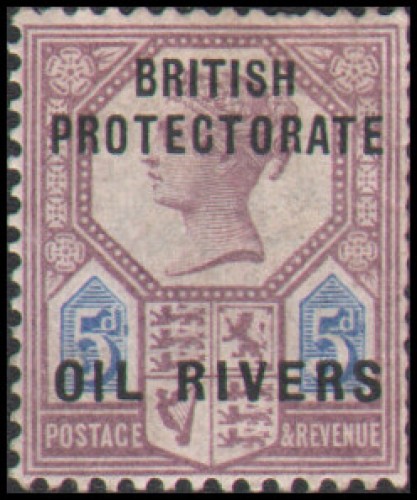 Niger Coast Protectorate #5 MH