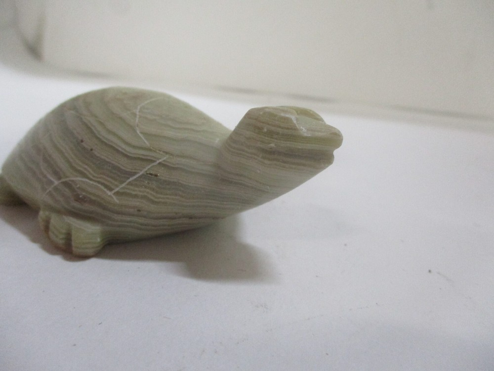 Carved Alabaster Soapstone Turtle