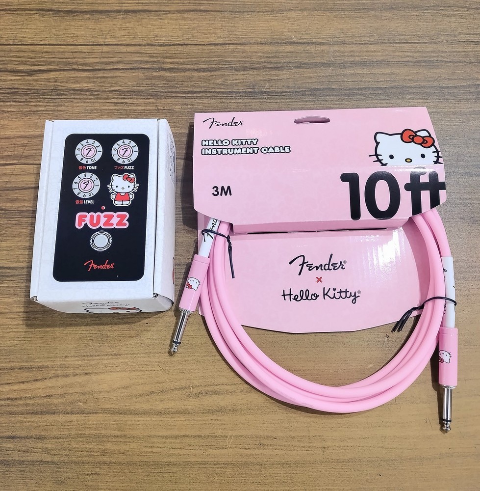 Fender Hello Kitty® FUZZ & CABLE