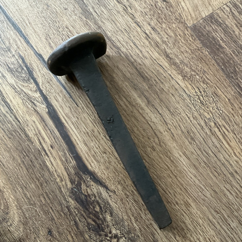 VINTAGE BLACKSMITHS ANVIL STAKE MARKED No 1.