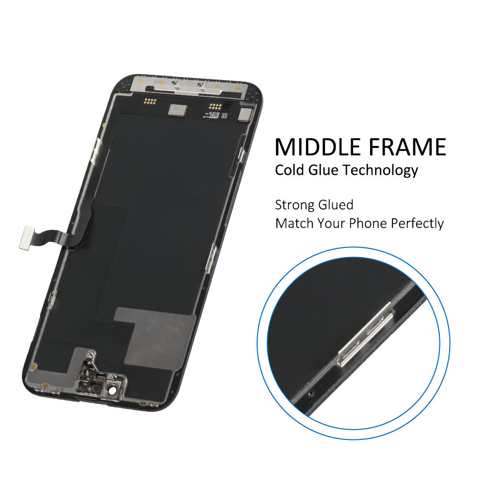 Soft OLED For iPhone 14 Pro Max LCD Display Touch Screen Digitizer Replacement