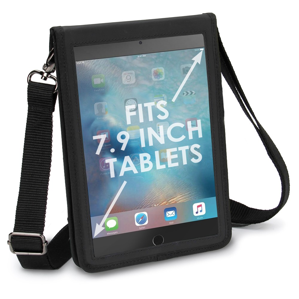 USA Gear FlexARMOR X Tablet Case with Open Front Design & Adjustable Strap