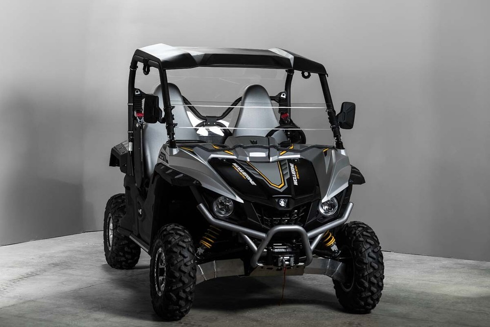 TERRARIDER YAMAHA WOLVERINE HALF UTV WINDSHIELD - STD. 3/16"
