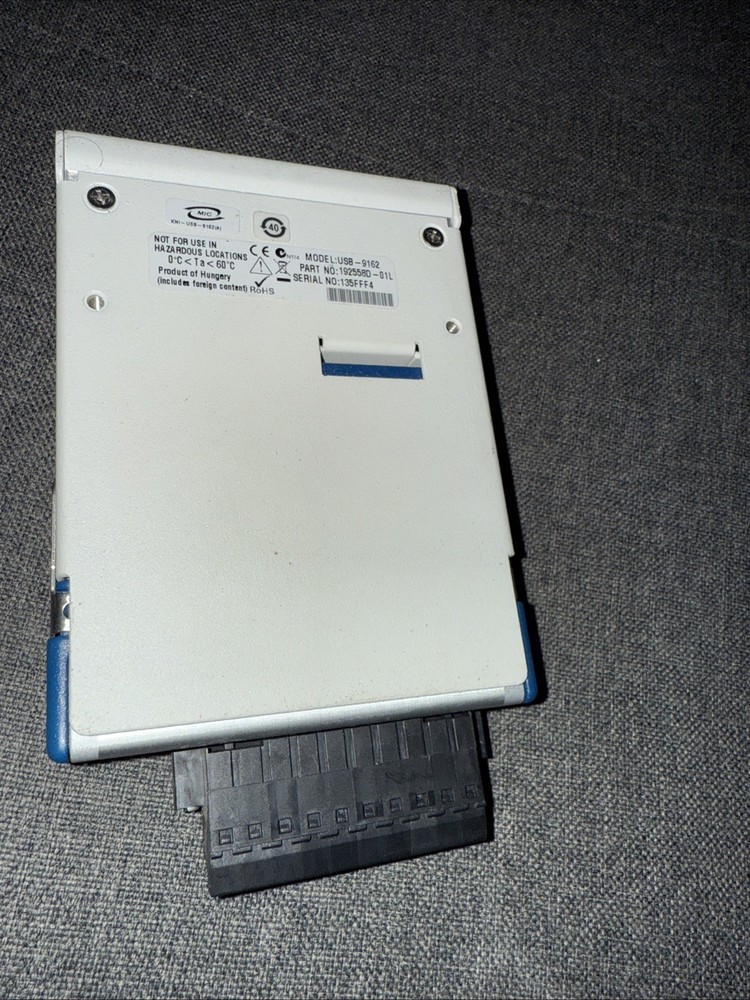 National Instruments USB-9211 Temperature Input Module WITH USB-9162