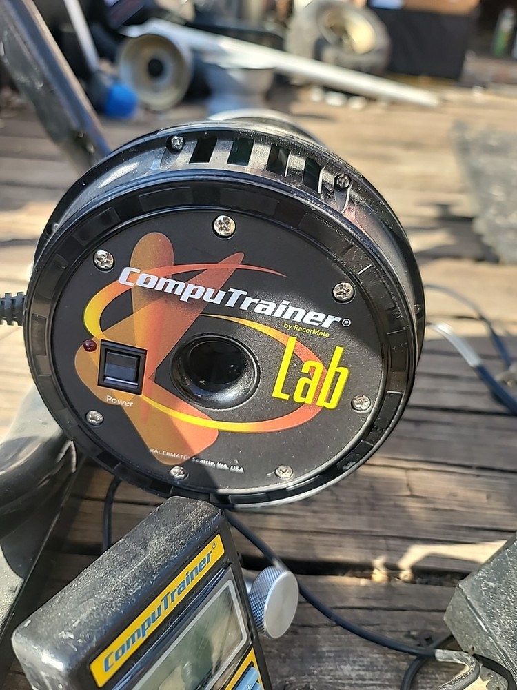 RacerMate CompuTrainer full setup Controller + Generator, front wheel stand