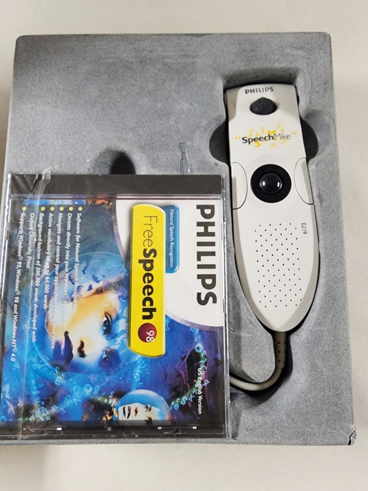 Philips LFH6307/54 Natural Speech Recognition w SpeechMike Microphone