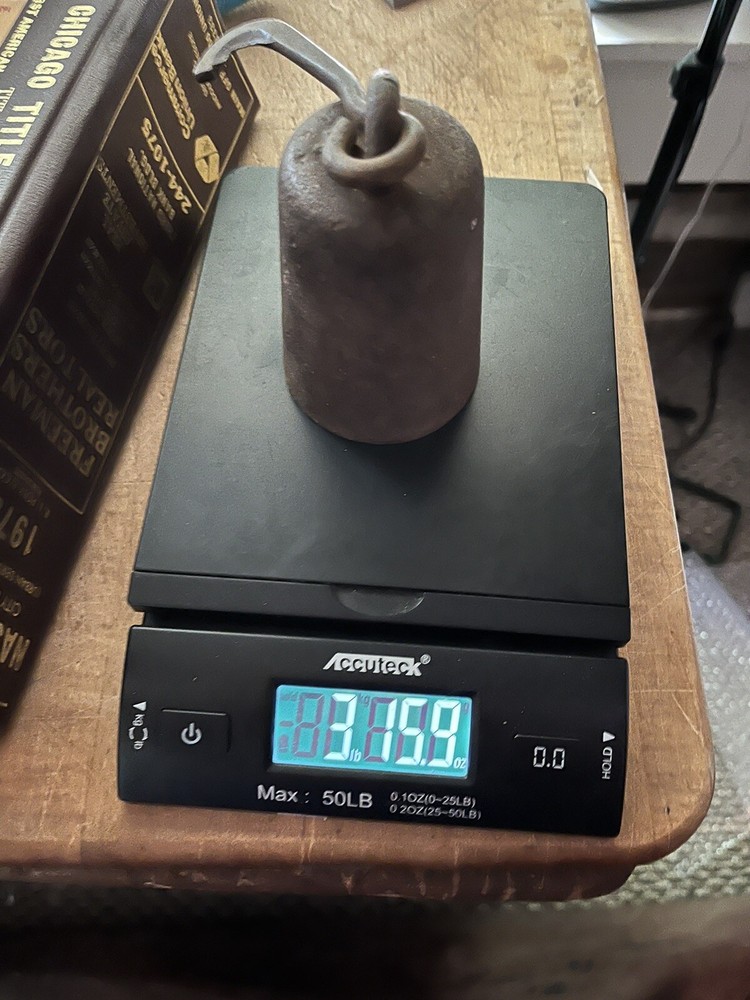 Vintage Iron 4 LB. Scale Weight