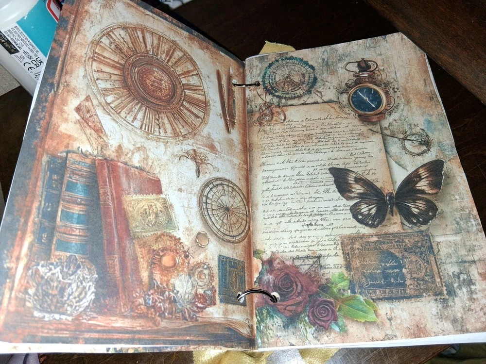 Vintage Elegance Junk Journal Scrapbook
