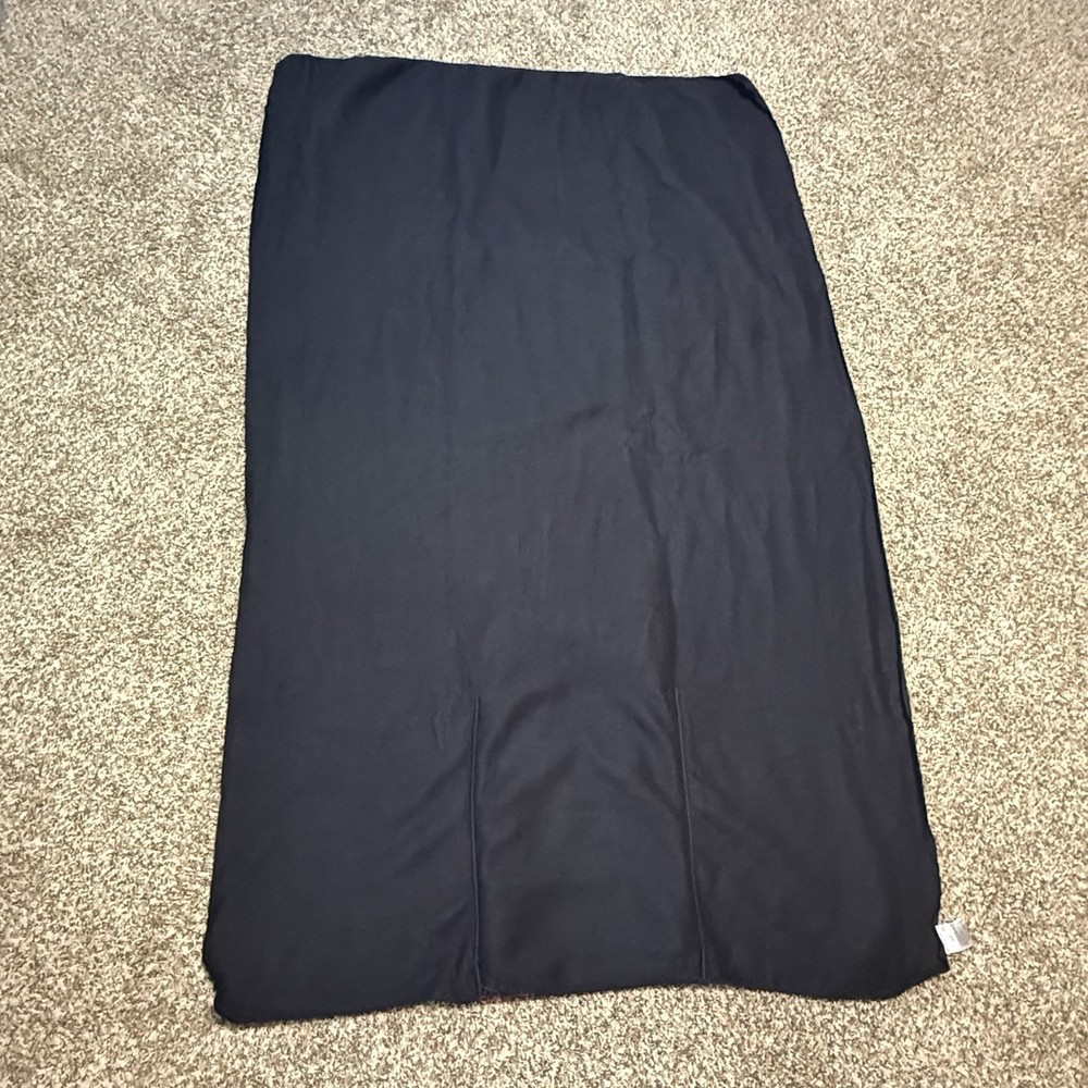 Two Nike Foldable Backpack Travel Blanket Red Black Stadium