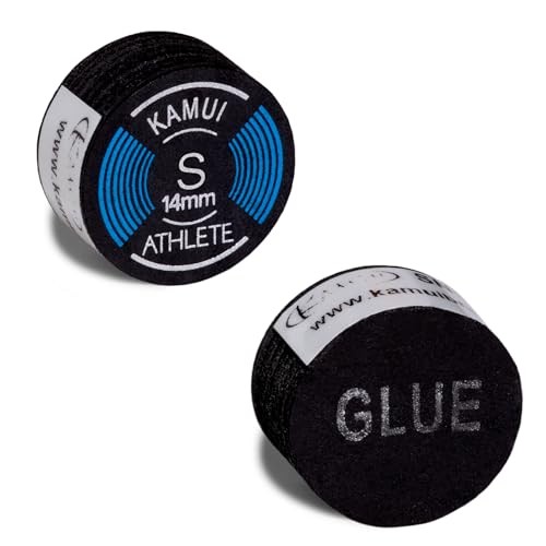 Kamui Athlete Billiard Pool Cue Tip Soft 14 mm – 1 pc