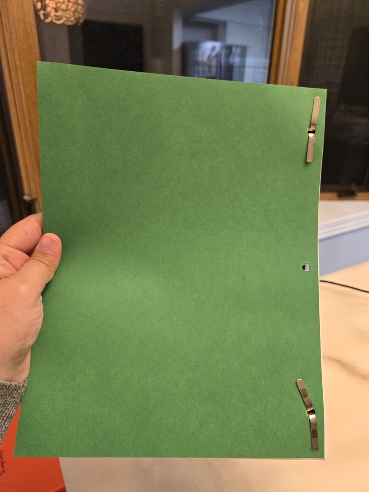 1997 The Simpsons Production Script Final BART STAR 5F03