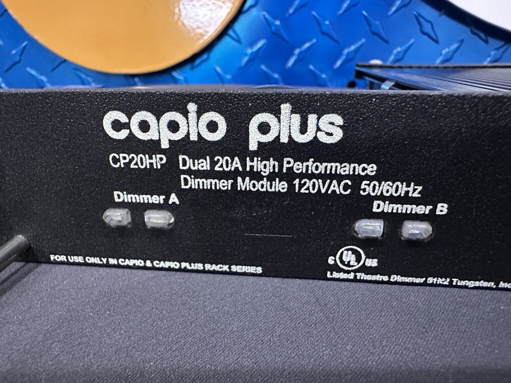 Lightolier Capio Plus CP20HP Dual 20A High Performance Dimmer Module - QTY Avail