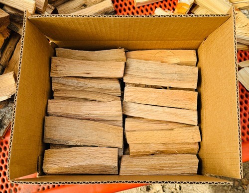 Mini Premium Oak Firewood - 12 Lbs - Kiln Dried - 5" long. - FREE SHIPPING