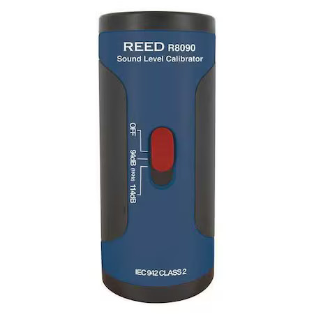 Reed Instruments Sound Level Calibrator for 1/2" Diameter Microphones, +/-0.5dB