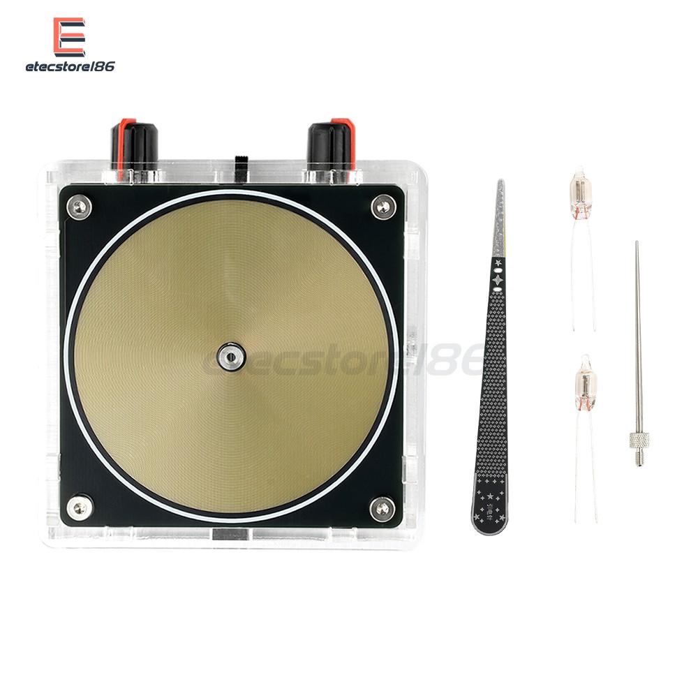 Bluetooth Music Tesla Coil Plasma Loudspeaker Touchable Artificial Lightning DIY