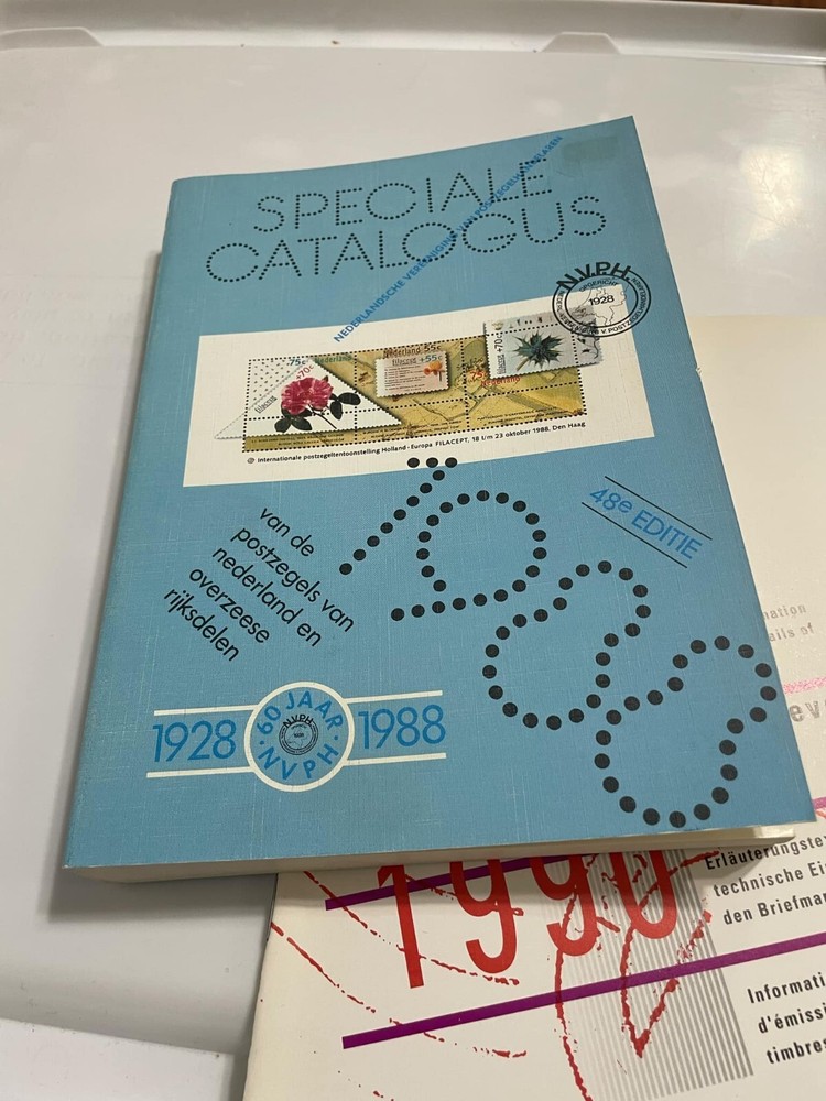 1980s-90s NVPH Speciale Catalogus Netherlands Specialized Postage Stamp Catalogs
