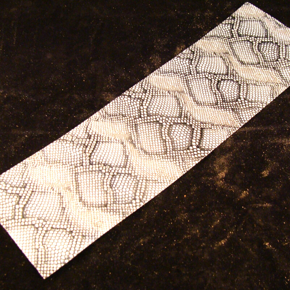 Tiger Python Print - Leather Wrap Cue Blank - Cue Repair - 002134