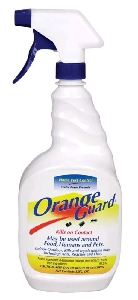 Orange Guard Home Pest Control Water Based Formula Kills & Repels Hidden Bugs