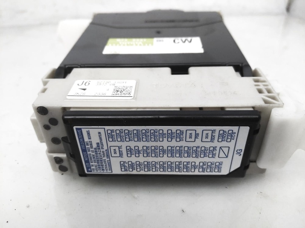 2014 Lexus Es350 Multi Plex Network Computer Module Unit 89221-33730