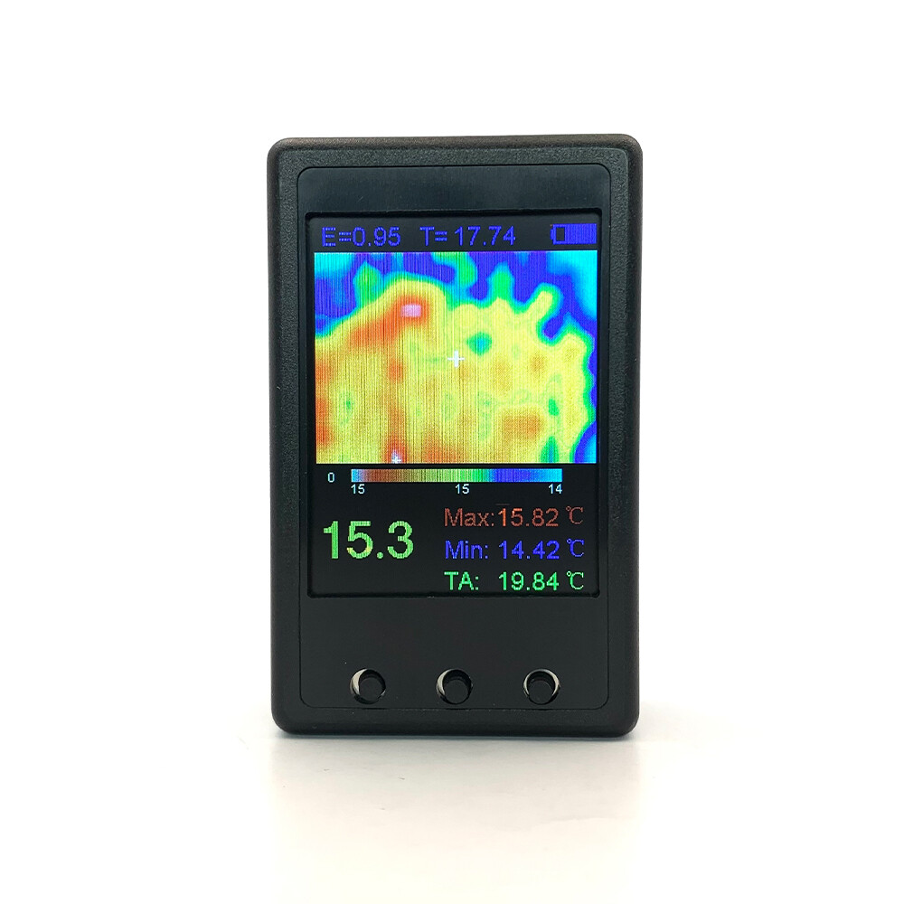 2.4" LCD Infrared Imaging Camera Thermal Imager Temperature Detector Handheld