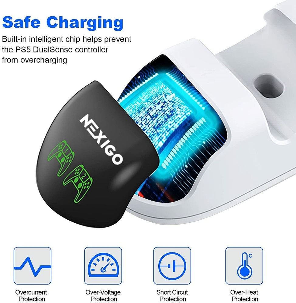 PS5 Controller Charger Dock PS5 Controller Charger Station For PlayStation 5