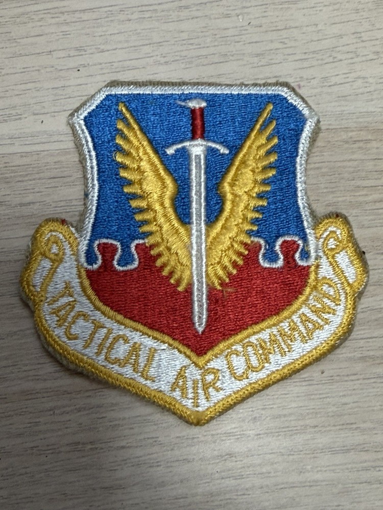 Vintage US Air Force Tatical Air Command Sew On Patch