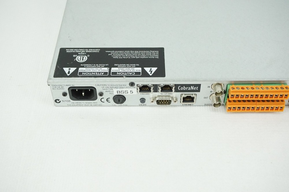 BSS Soundweb London BLU80 Digital Signal Processor DSP Audio System Processor