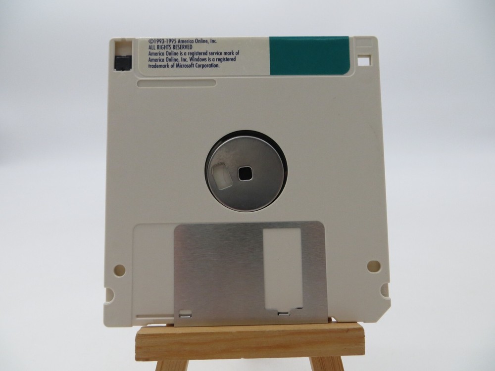 3.5" Floppy Disk AMERICA ONLINE FOR WINDOWS Version 2.5 computer disc
