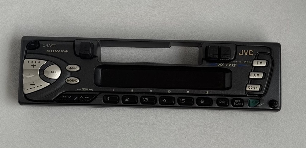 JVC KS-FX12 Car Stereo Replacement Face Front Panel