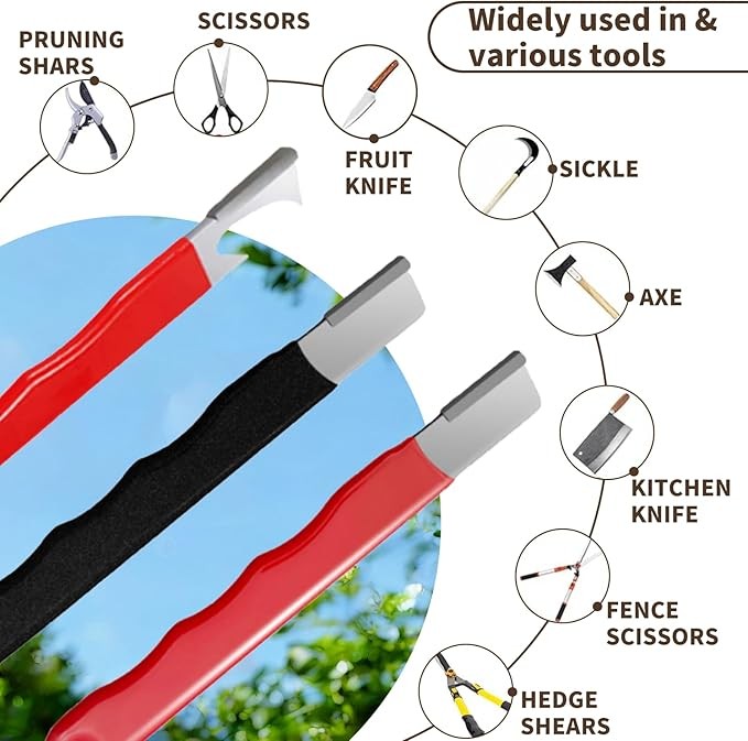 Pocket Knife Sharpener, Portable Garden Tool Sharpener