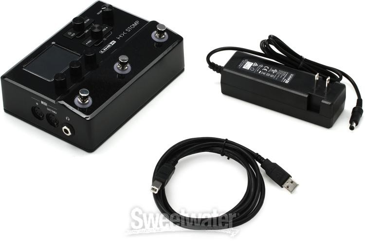Line 6 HX Stomp Guitar Multi-effects Floor Processor - Black