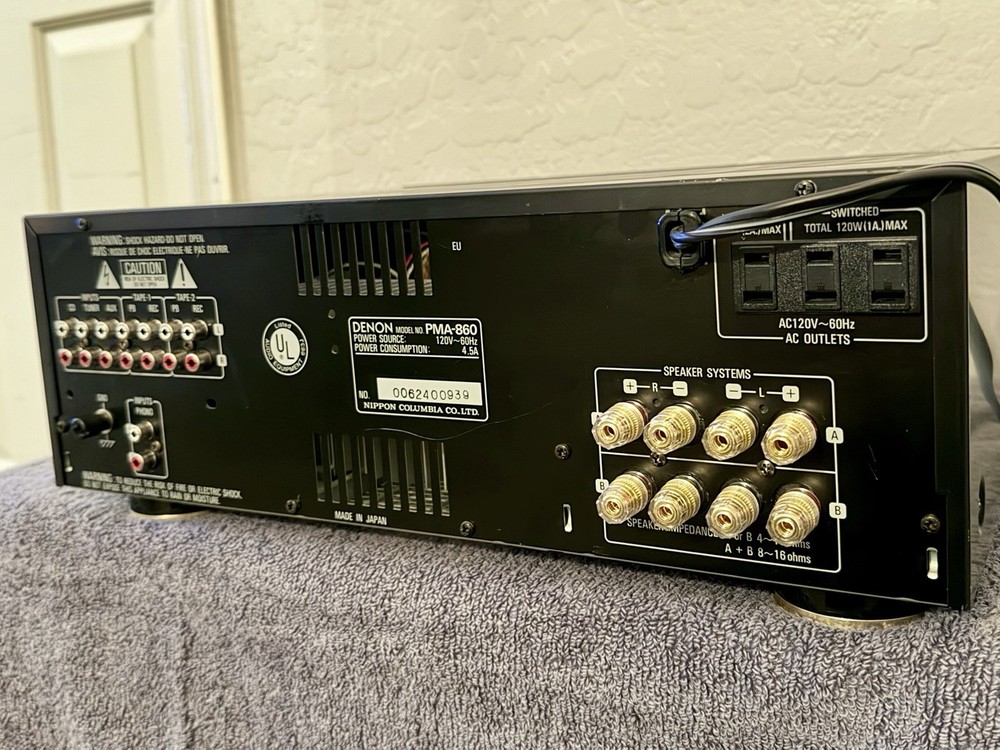 Denon PMA-860 Integrated Amplifier Unit- Fully Serviced