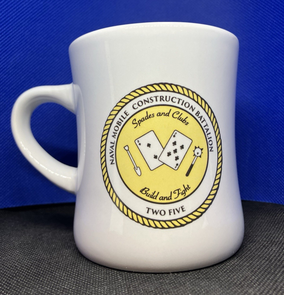NAVAL MOBILE CONSTRUCTION BATTALION  NMCB 25 Victory Mug