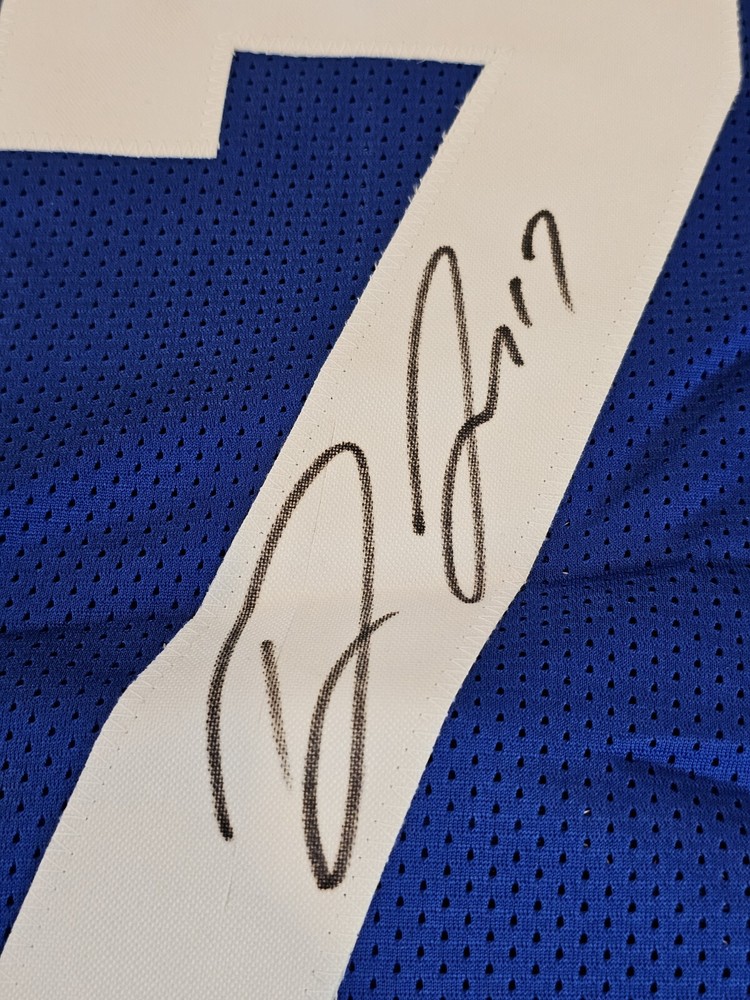 Devin Funchess Autographed/Signed Jersey JSA COA Please Read