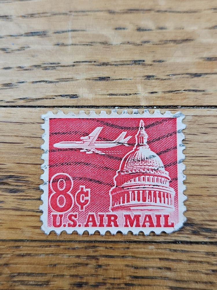 US Stamp US Air Mail 8c Used C64