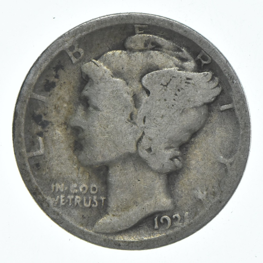 1921 Mercury Dime *6169