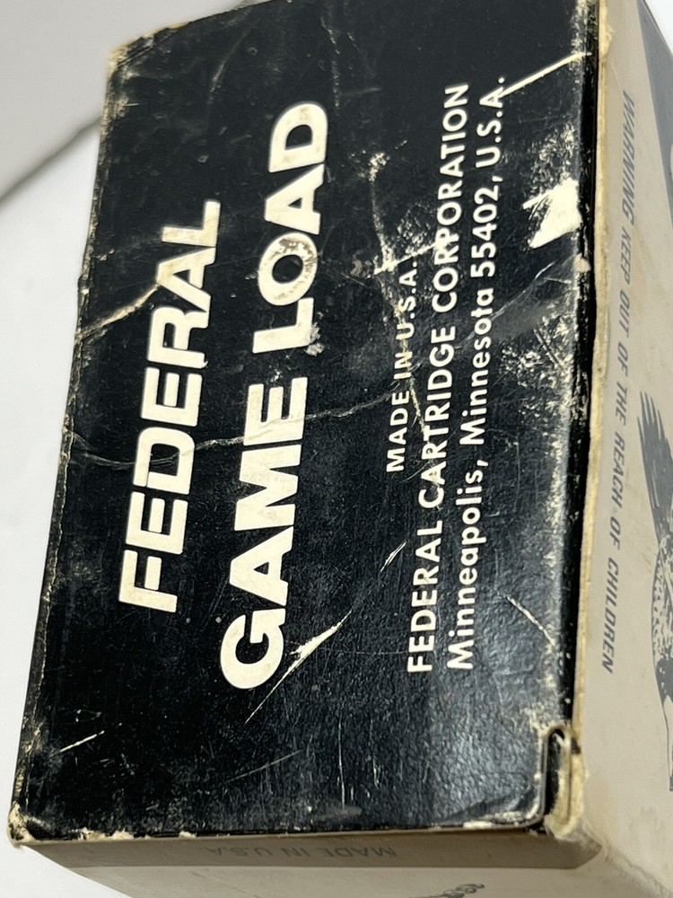 FEDERAL - 12 GAUGE - GAME LOAD - SHOTGUN SHELLS - EMPTY box - #3