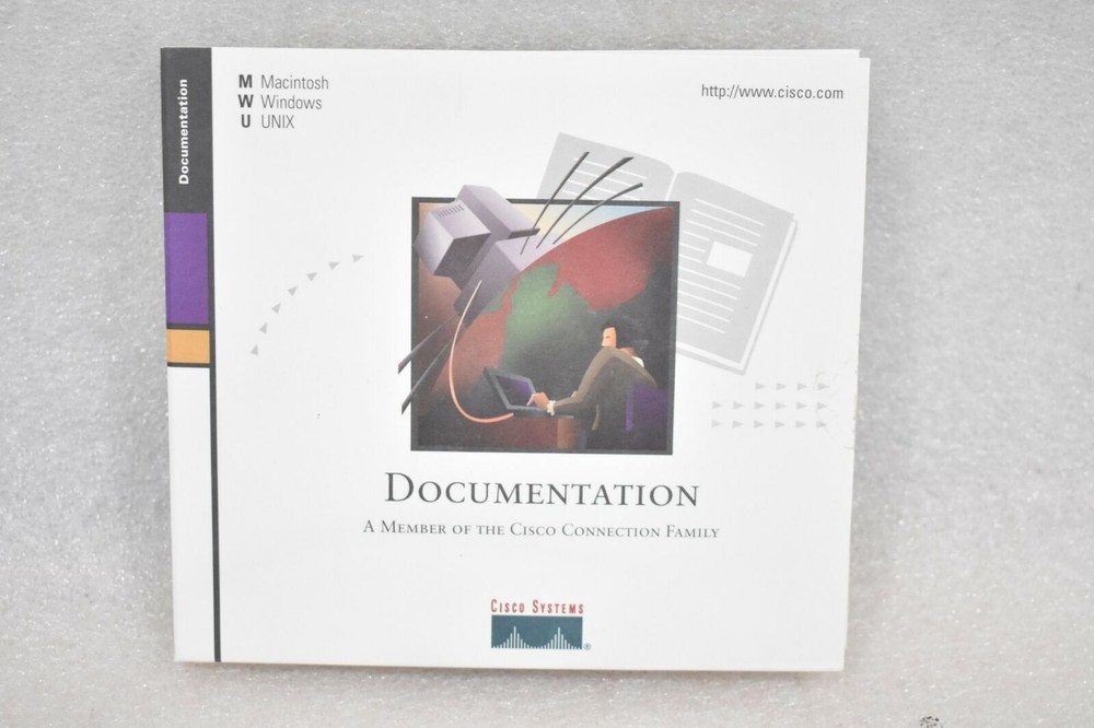 CISCO IOS SOFTWARE DOCUMENTATION CD-ROM MACINTOSH, WINDOWS, UNIX ( 2 DISC SET )