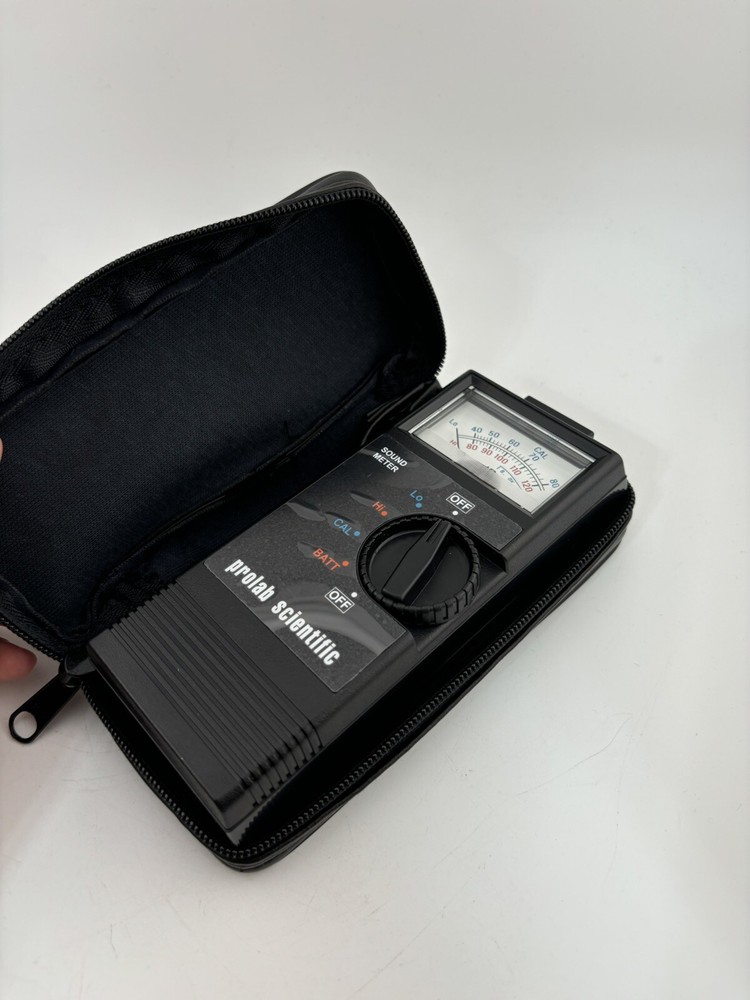 ProLab Scientific Sound Level Meter w/ Case and Manual
