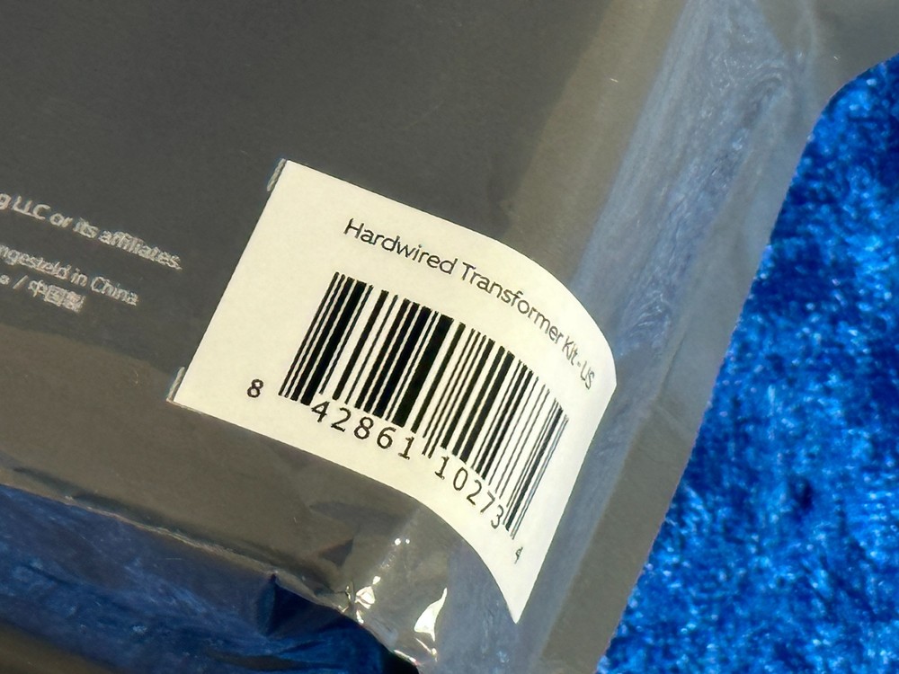 NEW! Ring Hardwired Transformer Kit