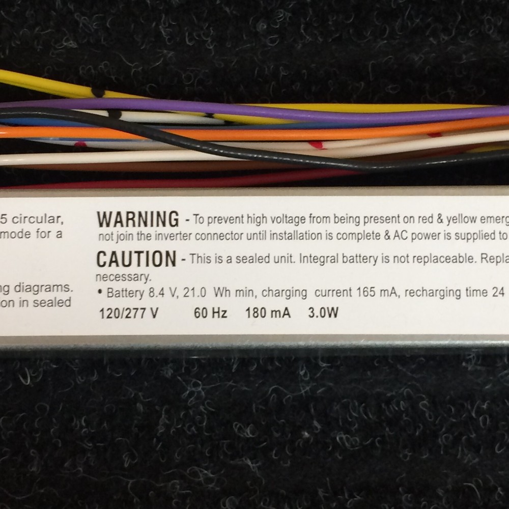 Power Sentry PSL600 MVOLT Fluorescent Battery Pack T458169Z